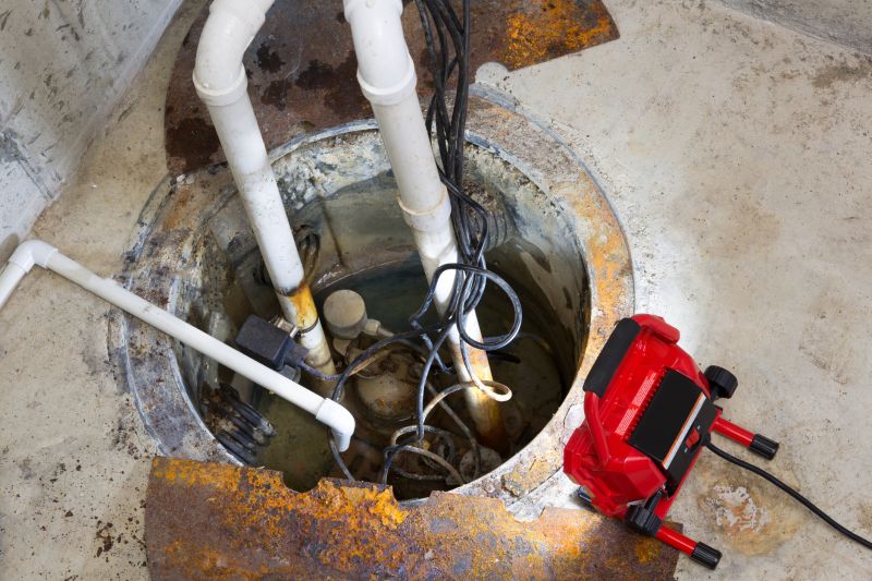 Sewage Sump Pump Installation